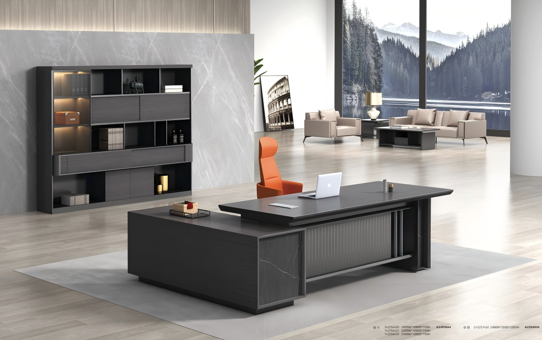 【Daimubai Series Executive Desk】 Bring a Sense of Ease to Your Office – Uncompromising Comfort Hides in Minimalist Design