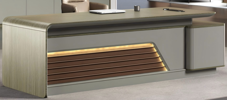 【Feichi Series Executive Desk】 The "Efficiency Partner" for Fast-Paced Offices – No Minute Wasted