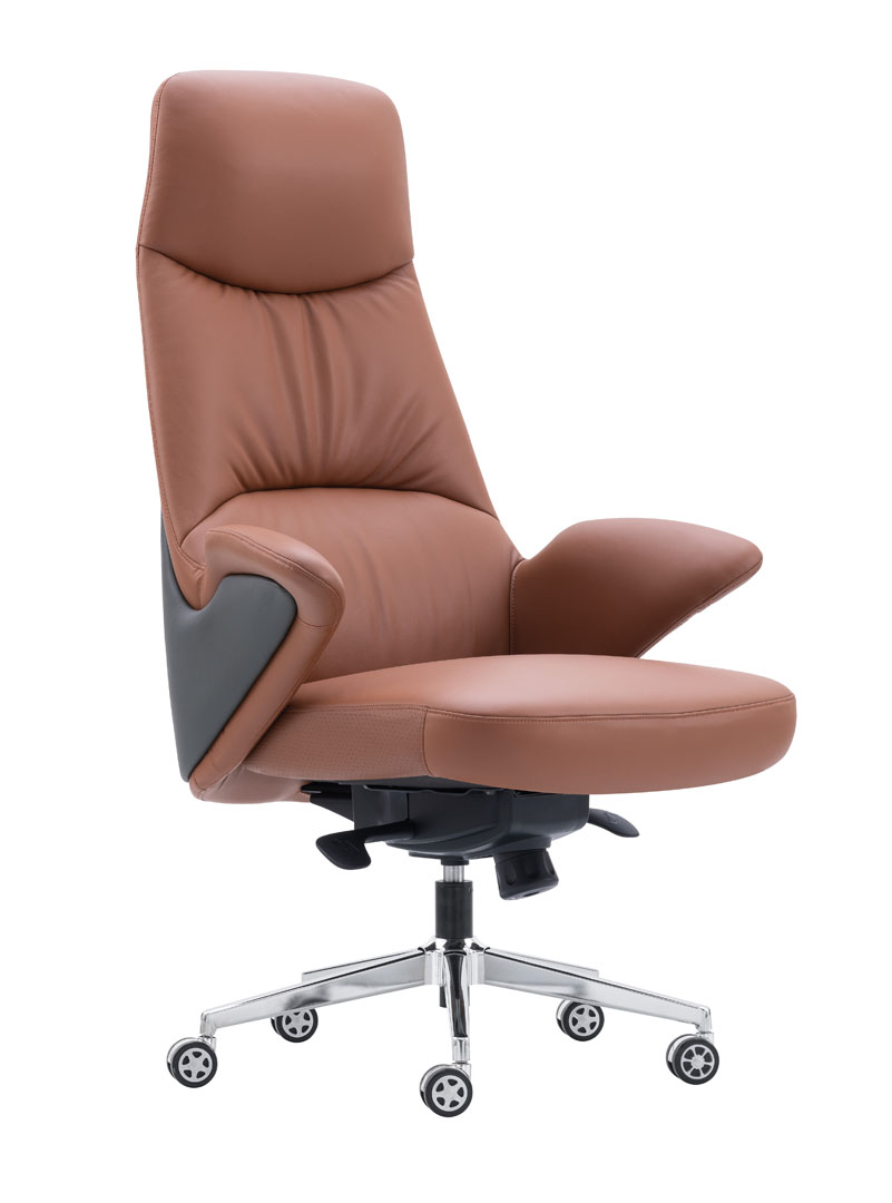 Guangdong-Made Leather Office Chair: No Sore Waist Even After Long Hours